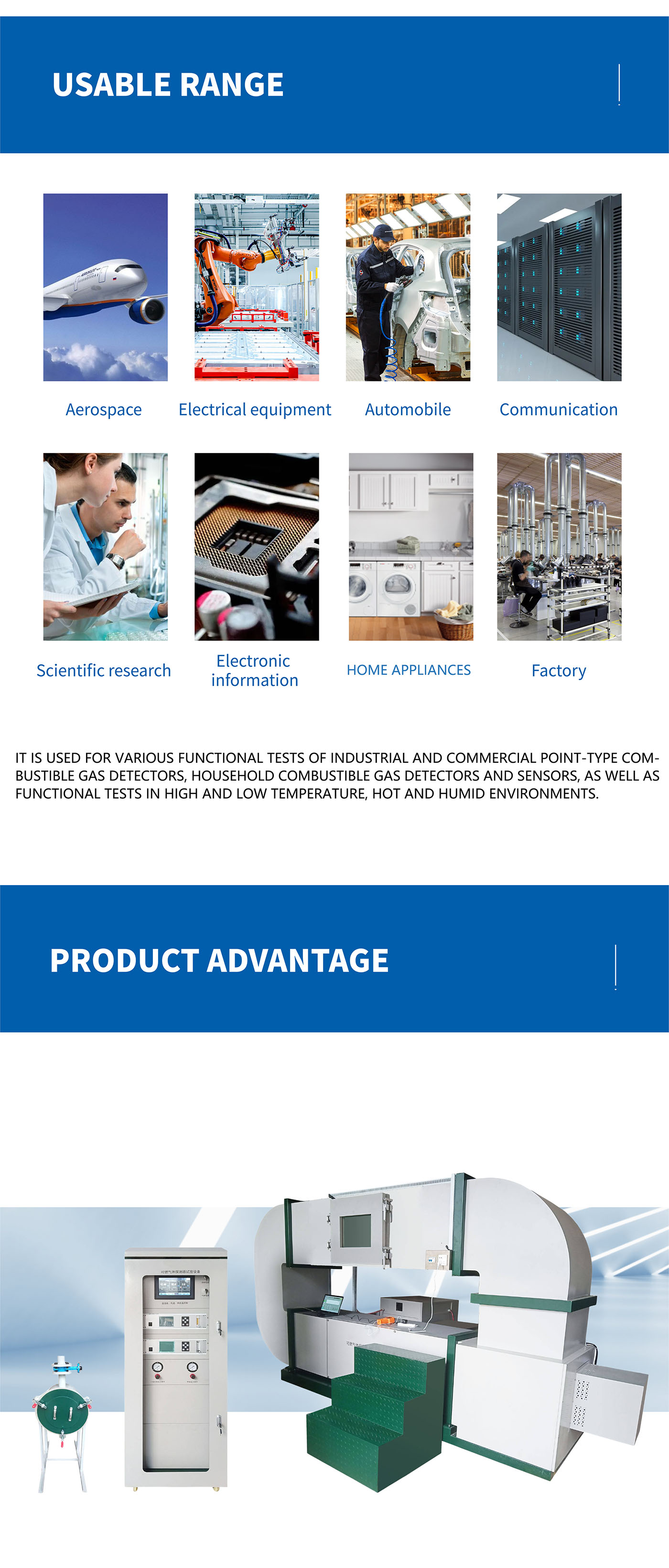Combustible gas detector test chamber (4)