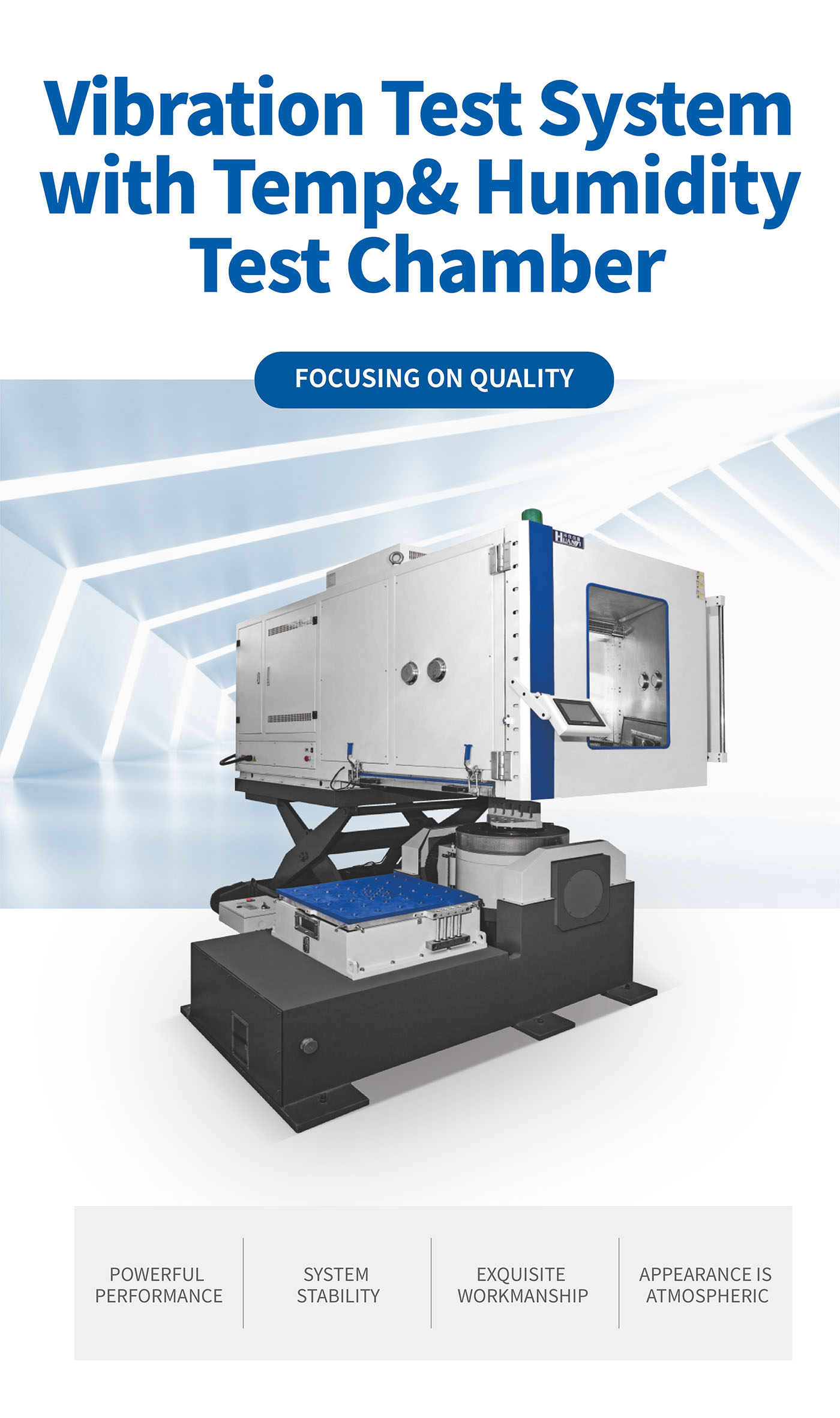 Temperature Humidity and Vibration Interation Test System (1)