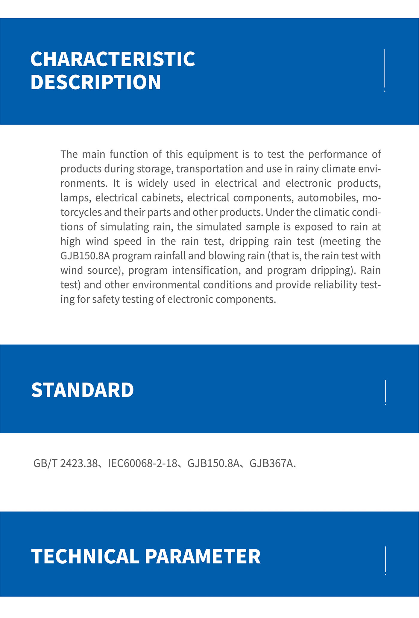 Rain Test Chamber Water Shower Test Chamber (2)