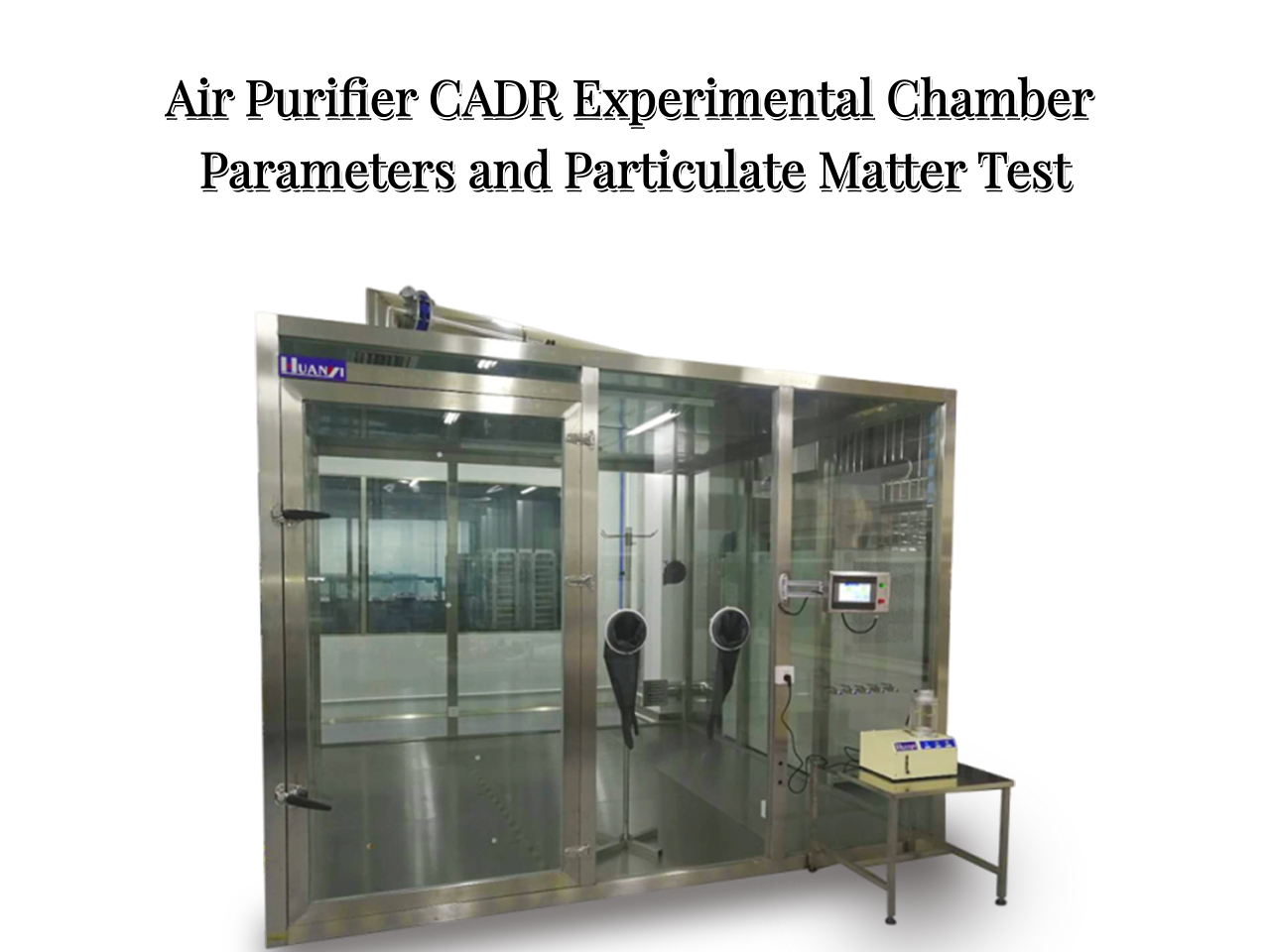 Air Purifier CADR Experimental Chamber Parameters and Particulate Matter Test