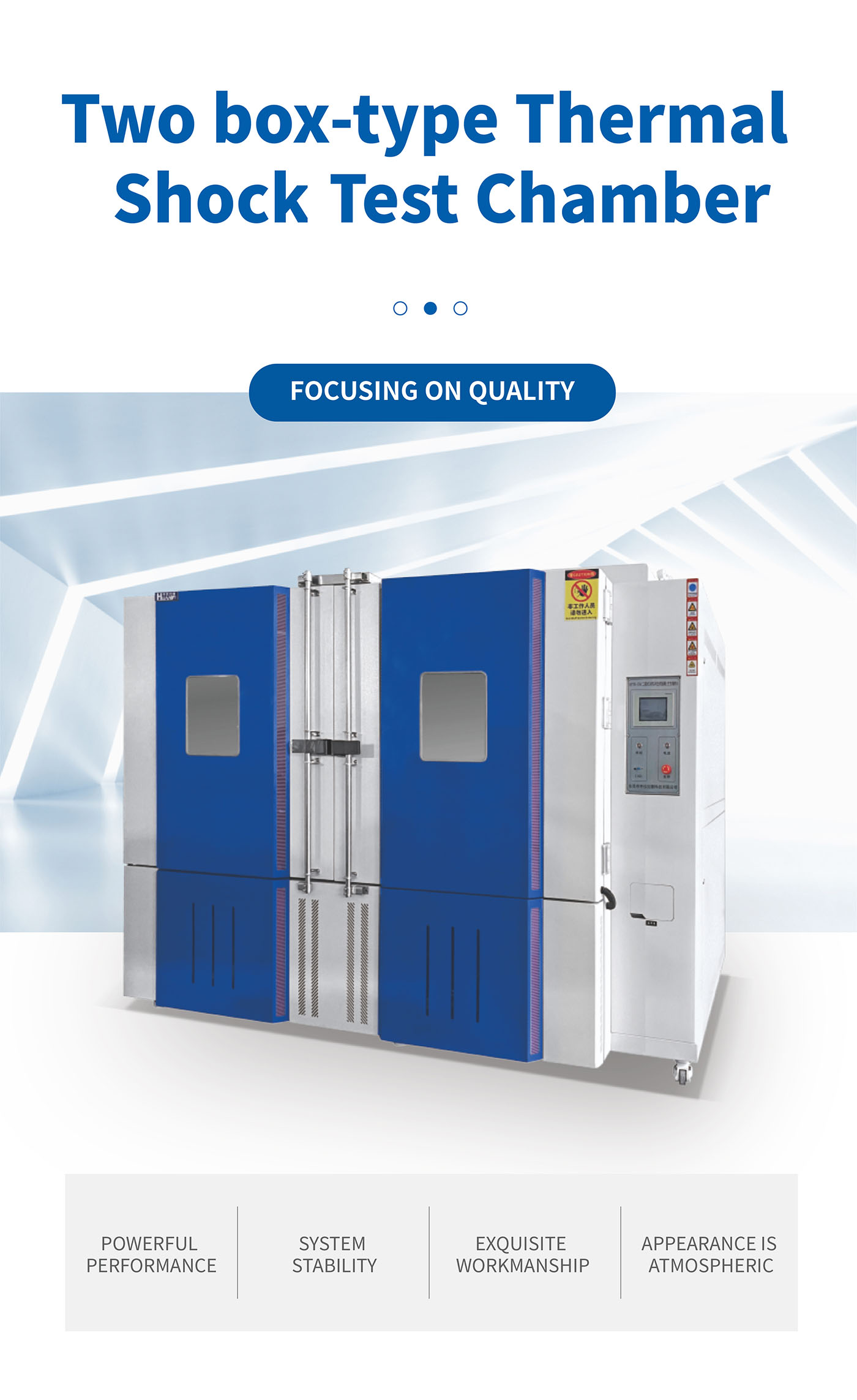 Liquid to Liquid Thermal Shock Test Chamber (1)