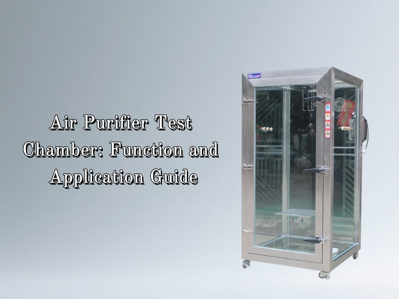 Air Purifier Test Chamber: Function and Application Guide
