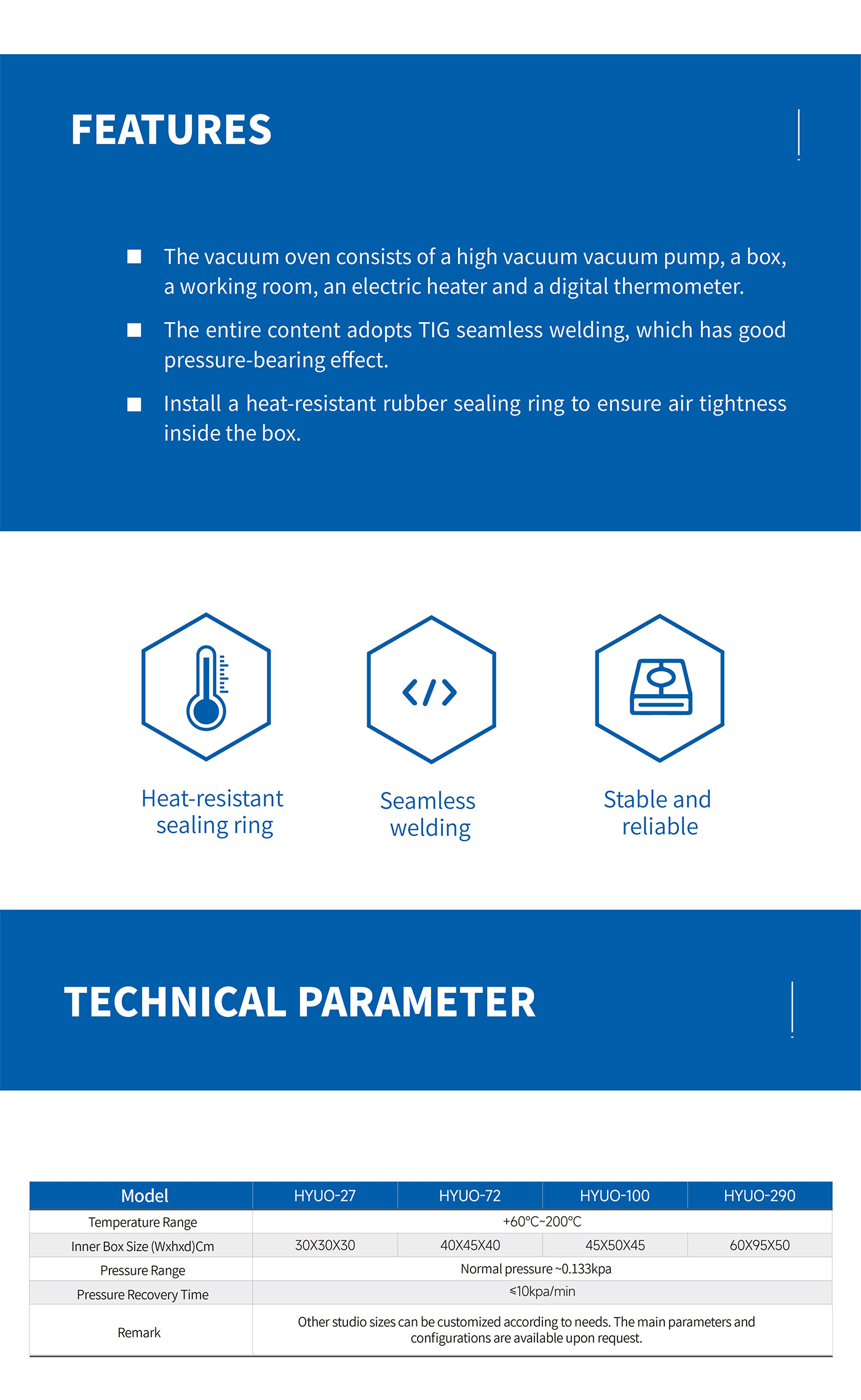 Hot Air Precision Oven High Temperature Vacuum Oven (2)