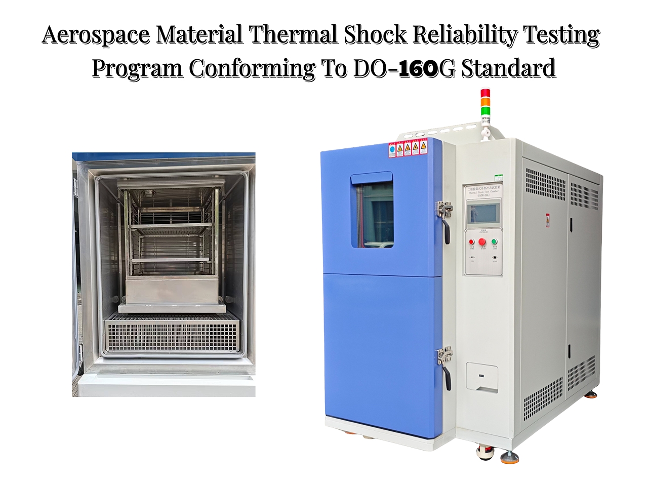 Aerospace Material Thermal Shock Reliability Testing Program Conforming To DO-160G Standard